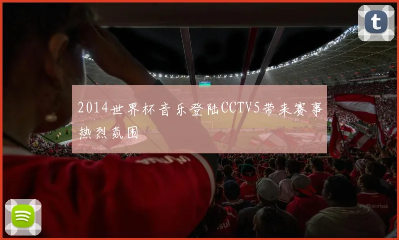 2014世界杯音乐登陆CCTV5带来赛事热烈氛围